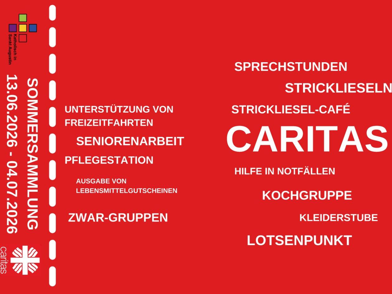 Caritas Sommersammlung Karte