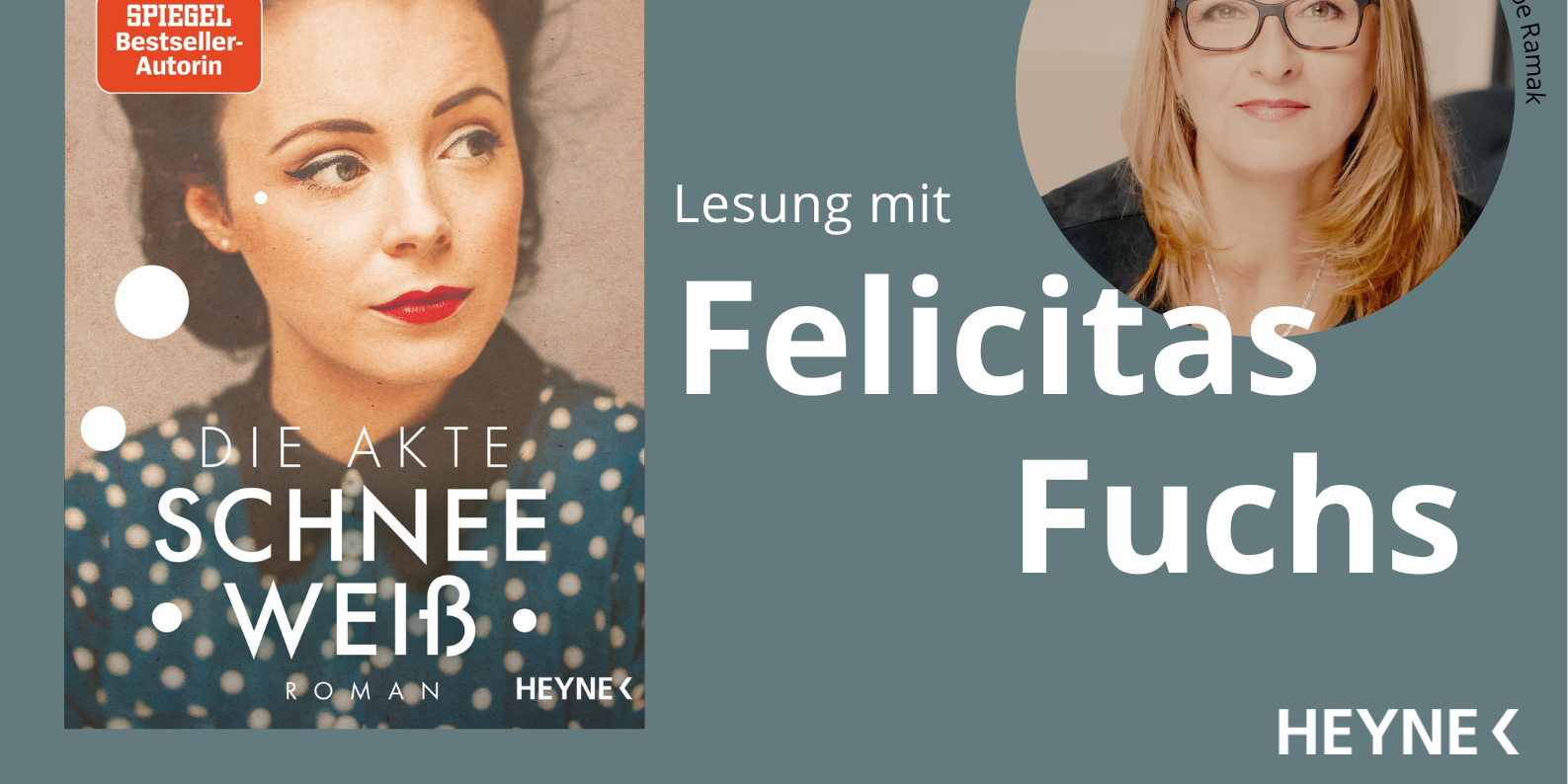 Fuchs, Felicitas_Die Akte Schneeweiß_Lesungsplakat