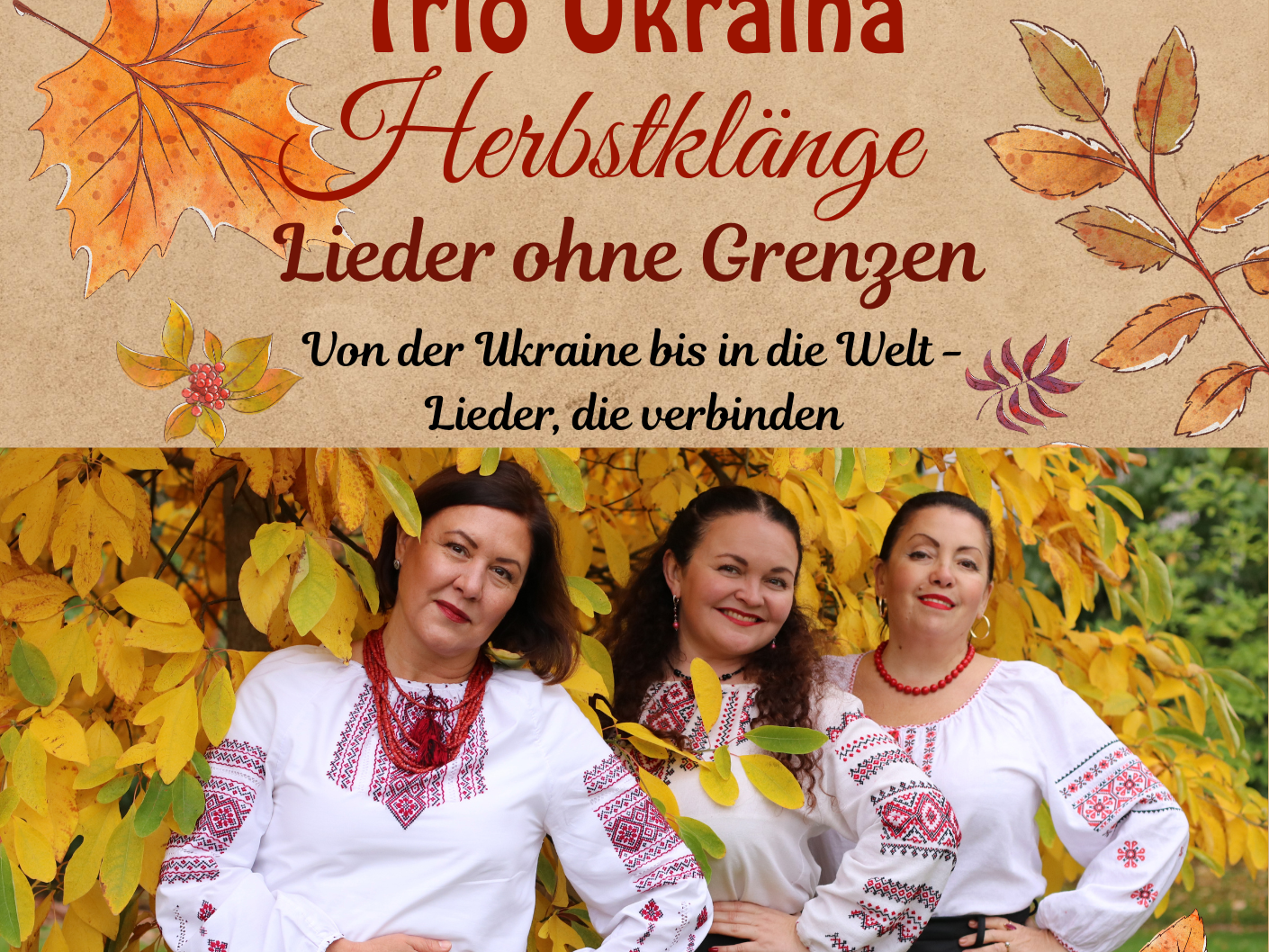 Konzert Trio Ukraina - Plakat
