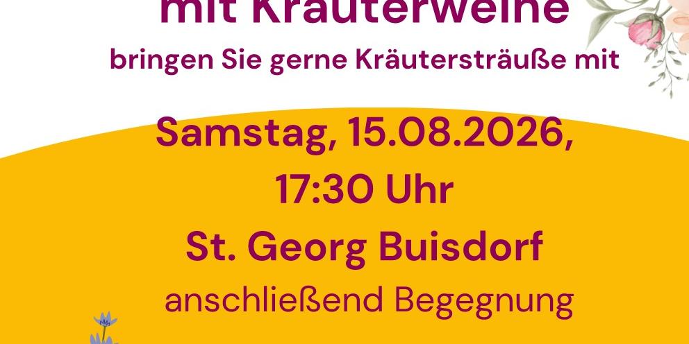 Kräuterweihe