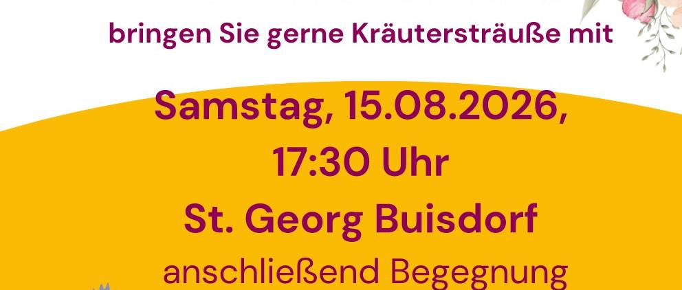 Kräuterweihe