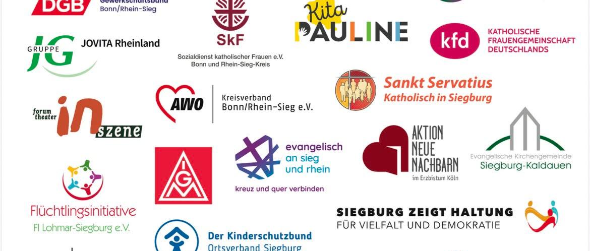 Plakat Bündnismitglieder