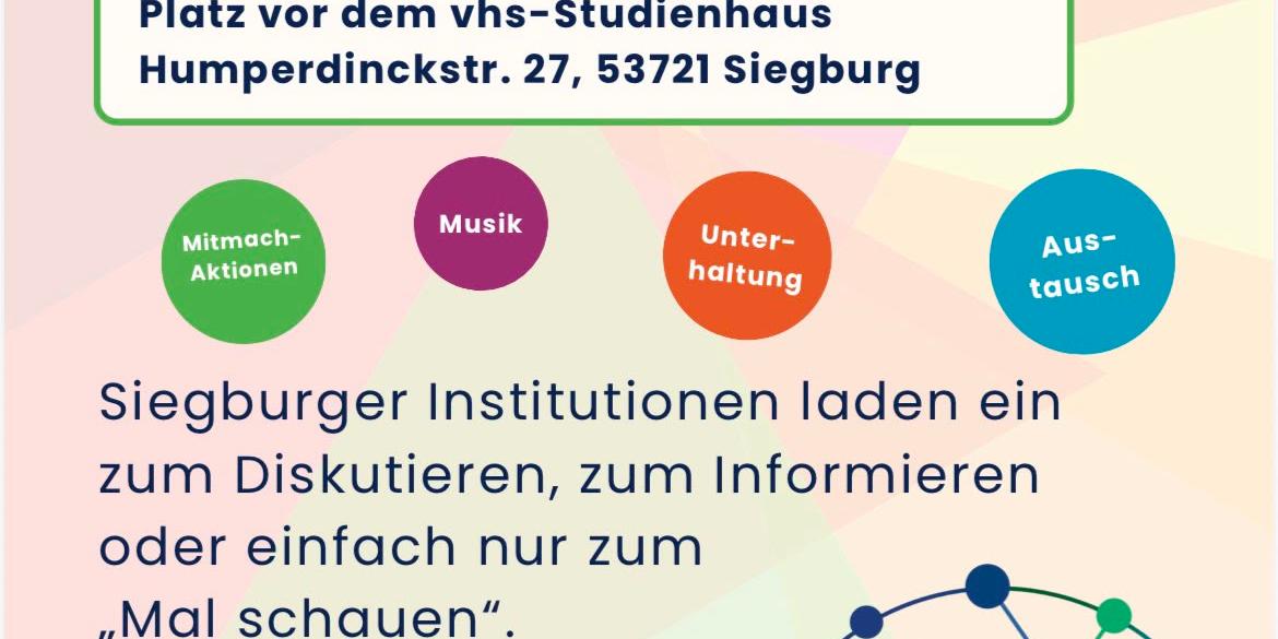 Plakat Tag der Demokratie 12.09.2026